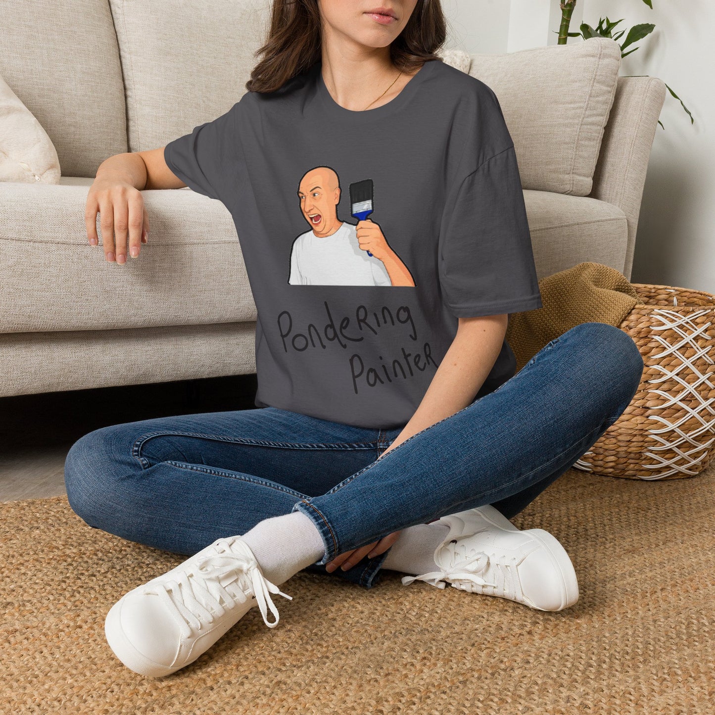 Pondering Painter T-Shirt