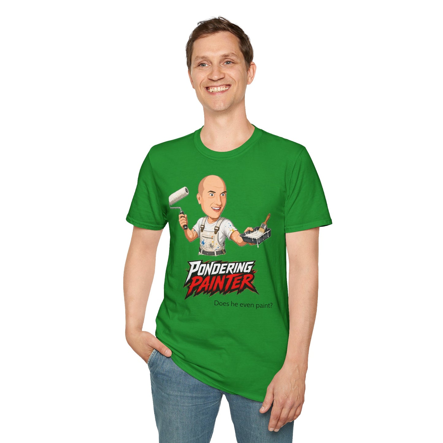 Pondering Painter actually painting T-Shirt