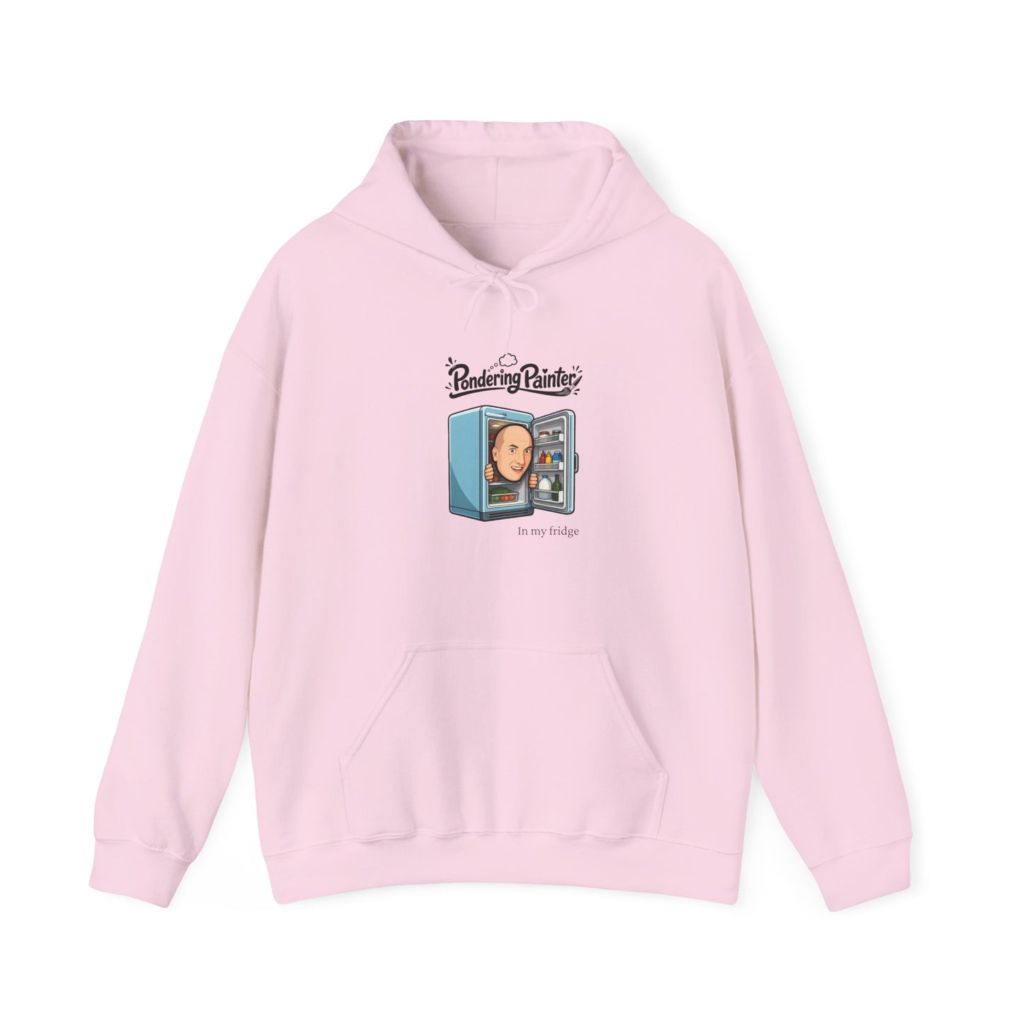 Pondering Painter In My Fridge Hoody