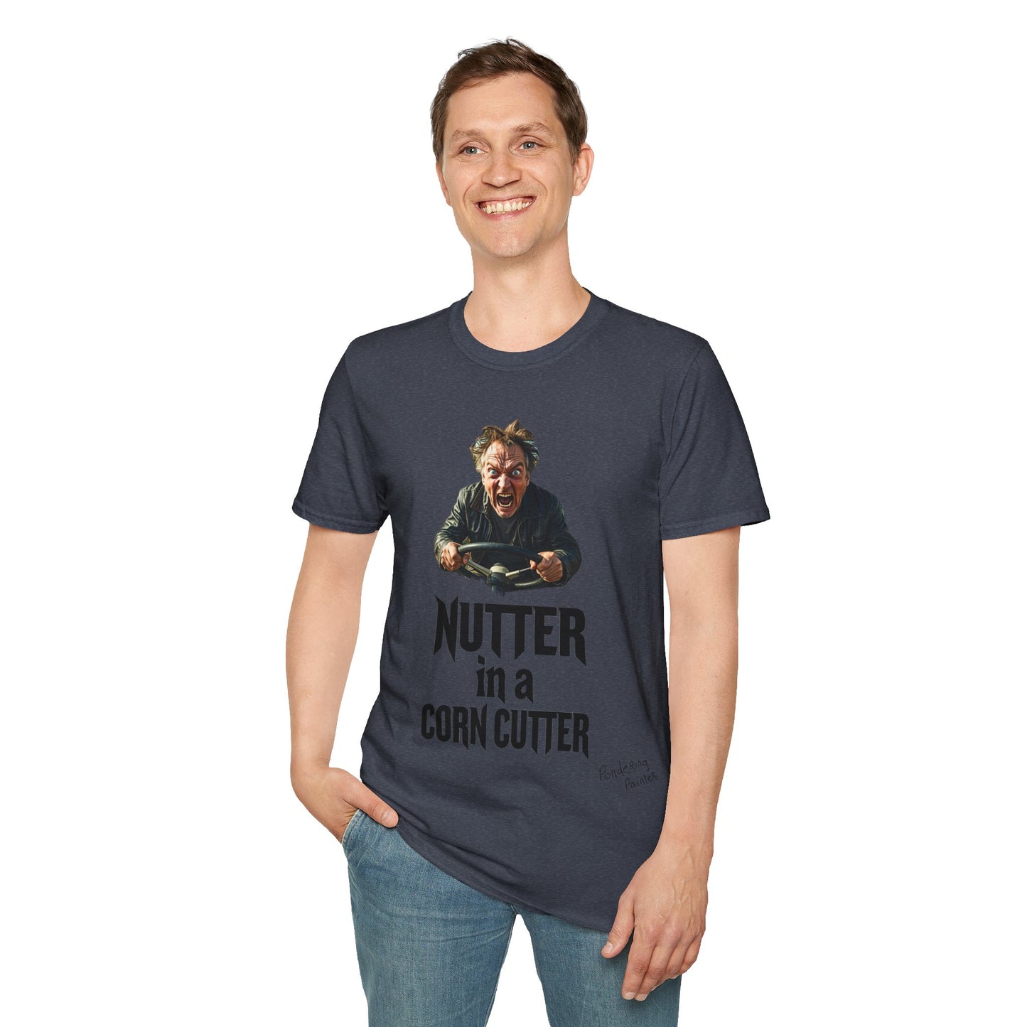 Nutter in a Corn Cutter T-Shirt
