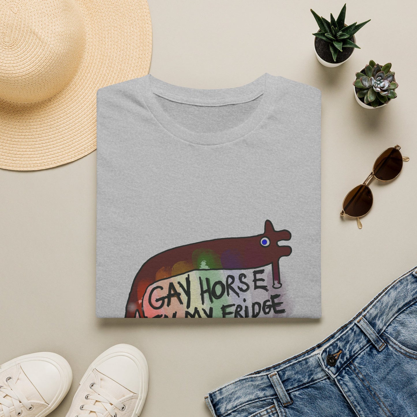 Gay Horse in My Fridge T-Shirt
