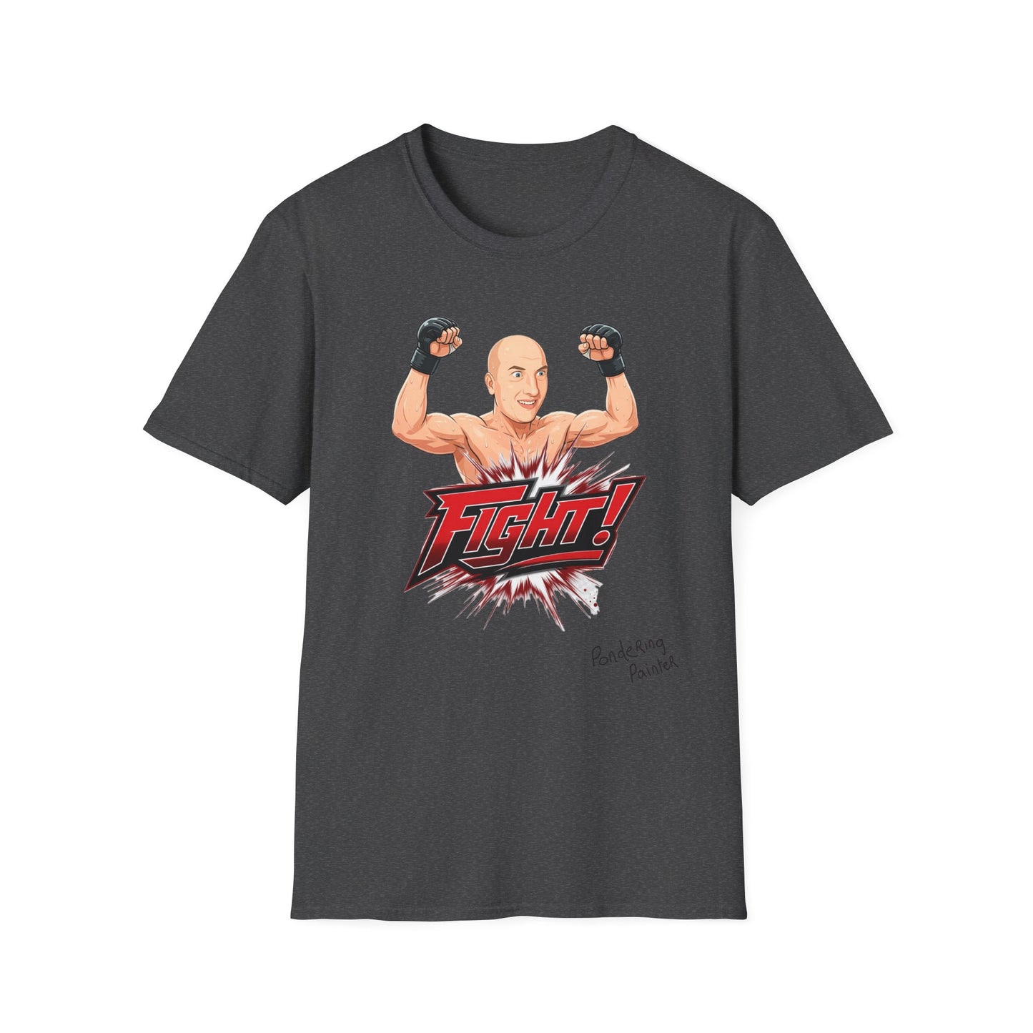 FIGHT! Pondering Painter T-Shirt