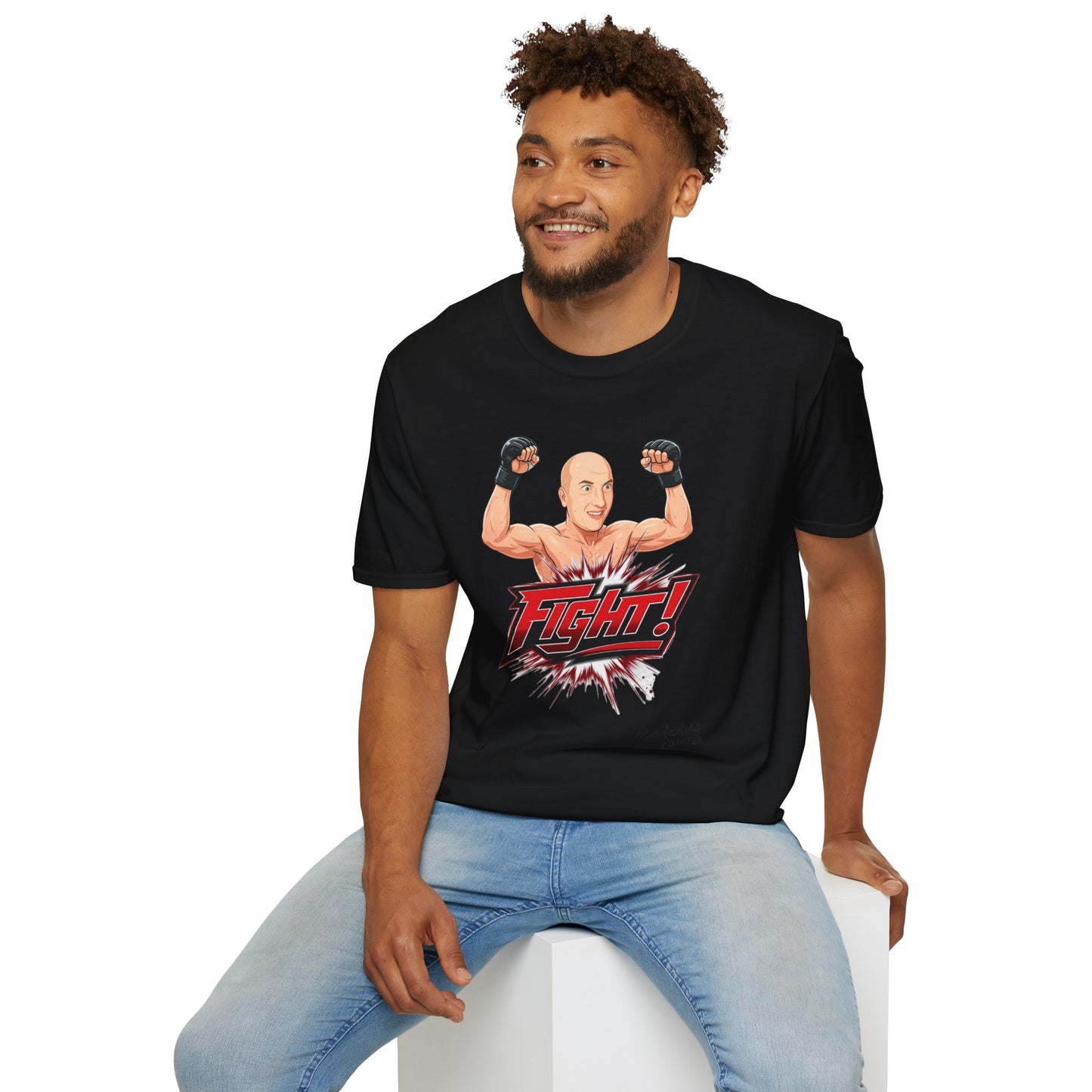 FIGHT! Pondering Painter T-Shirt