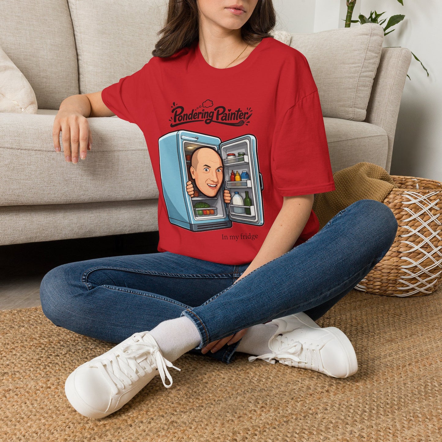Pondering Painter In my fridge T-Shirt