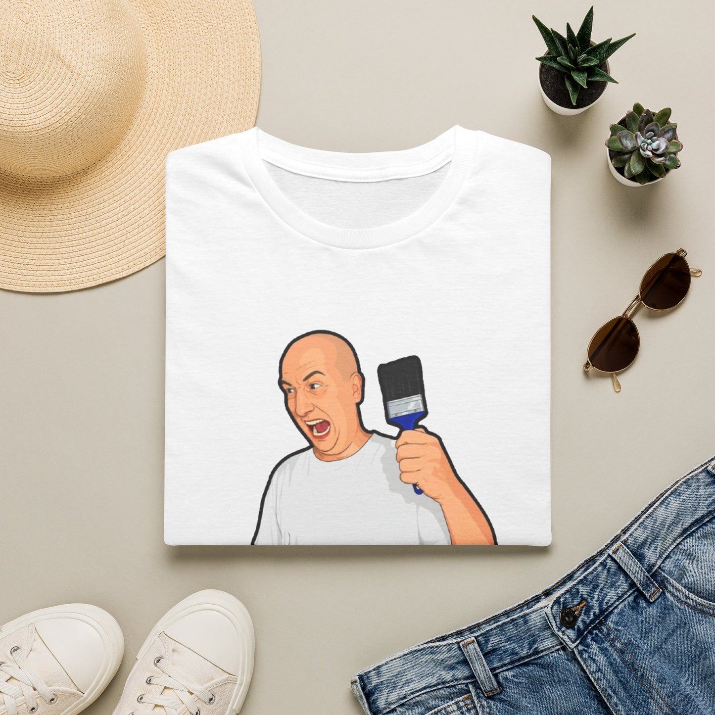 Pondering Painter T-Shirt