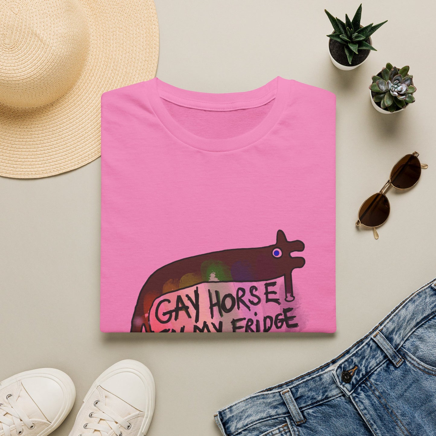 Gay Horse in My Fridge T-Shirt