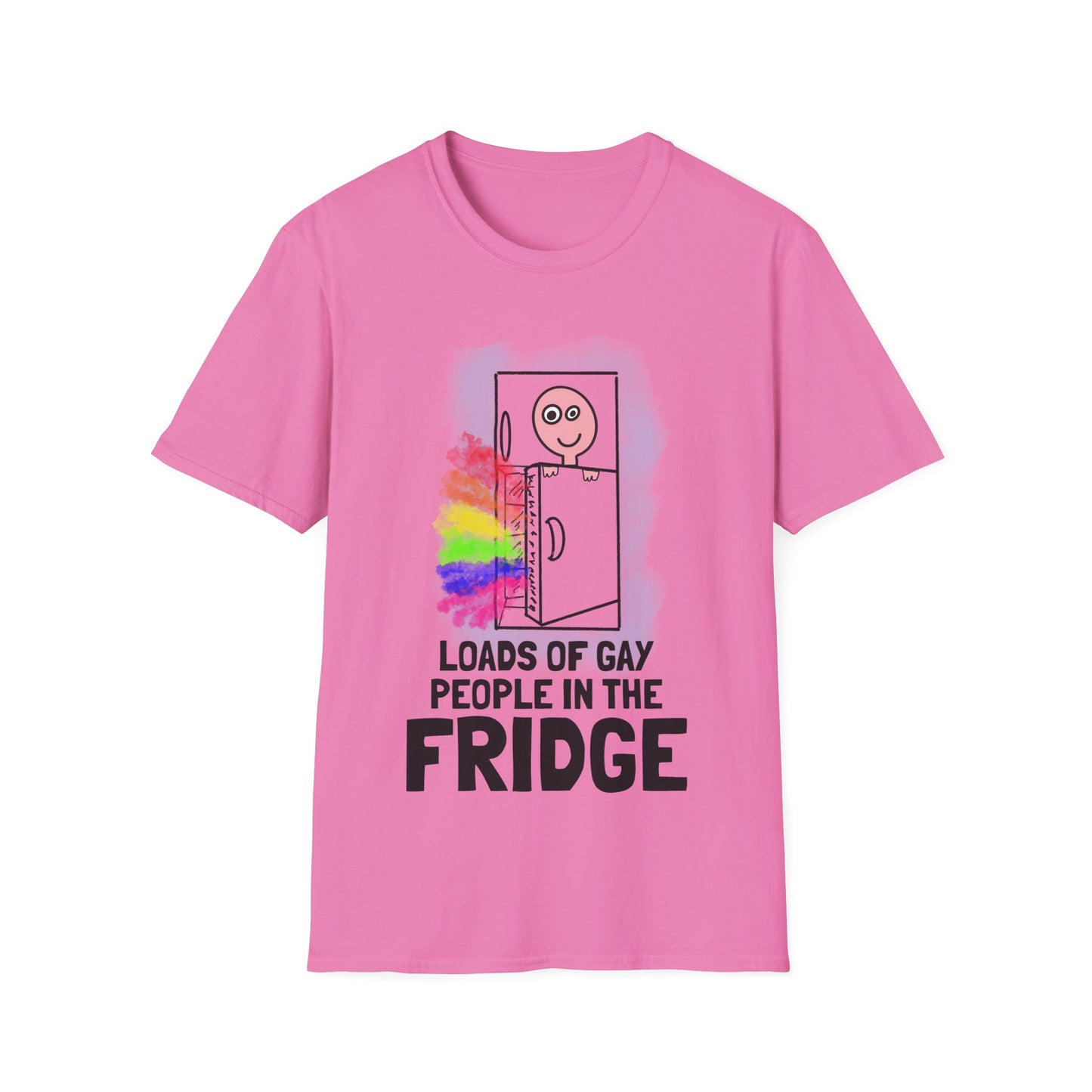 "Loads of Gay People in the Fridge" T-SHIRT