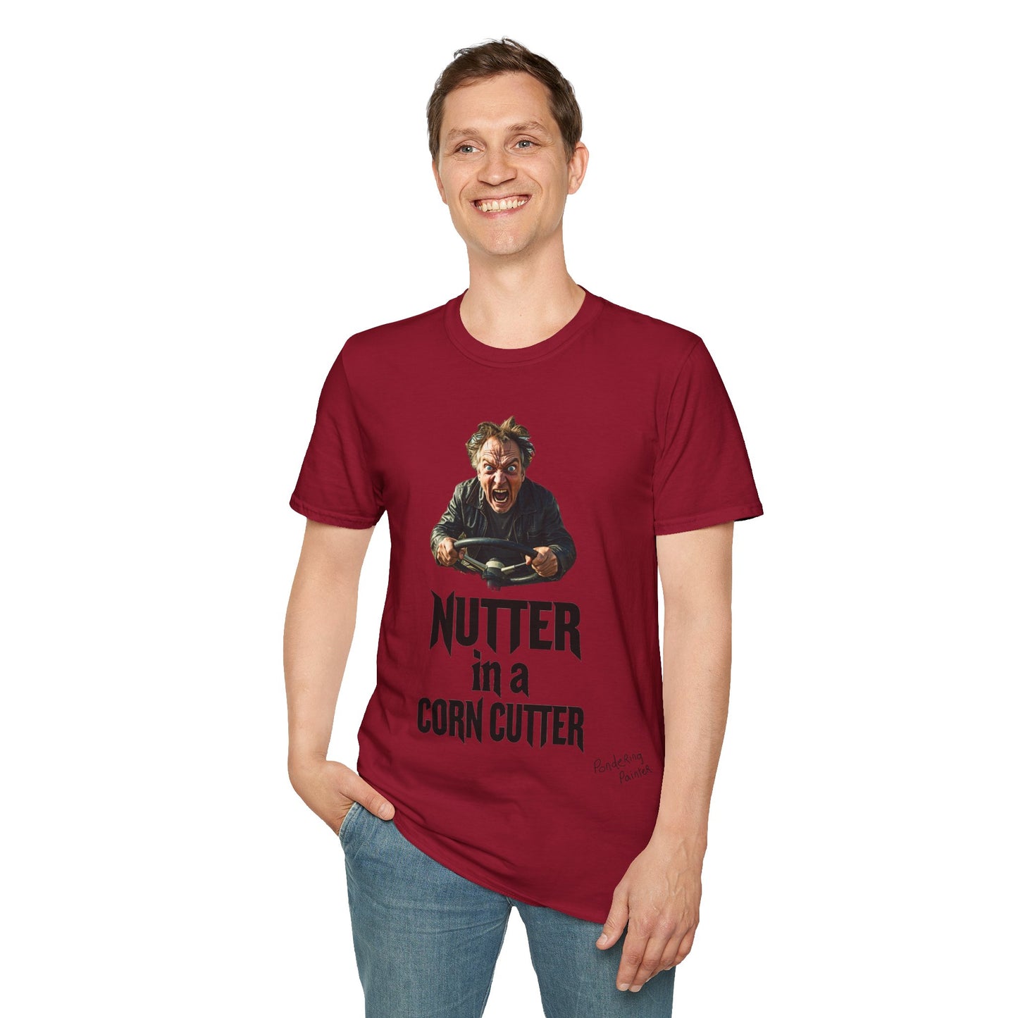 Nutter in a Corn Cutter T-Shirt