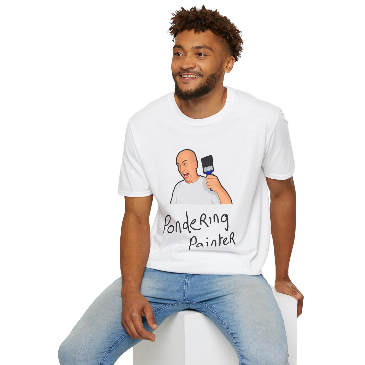 Pondering Painter T-Shirt