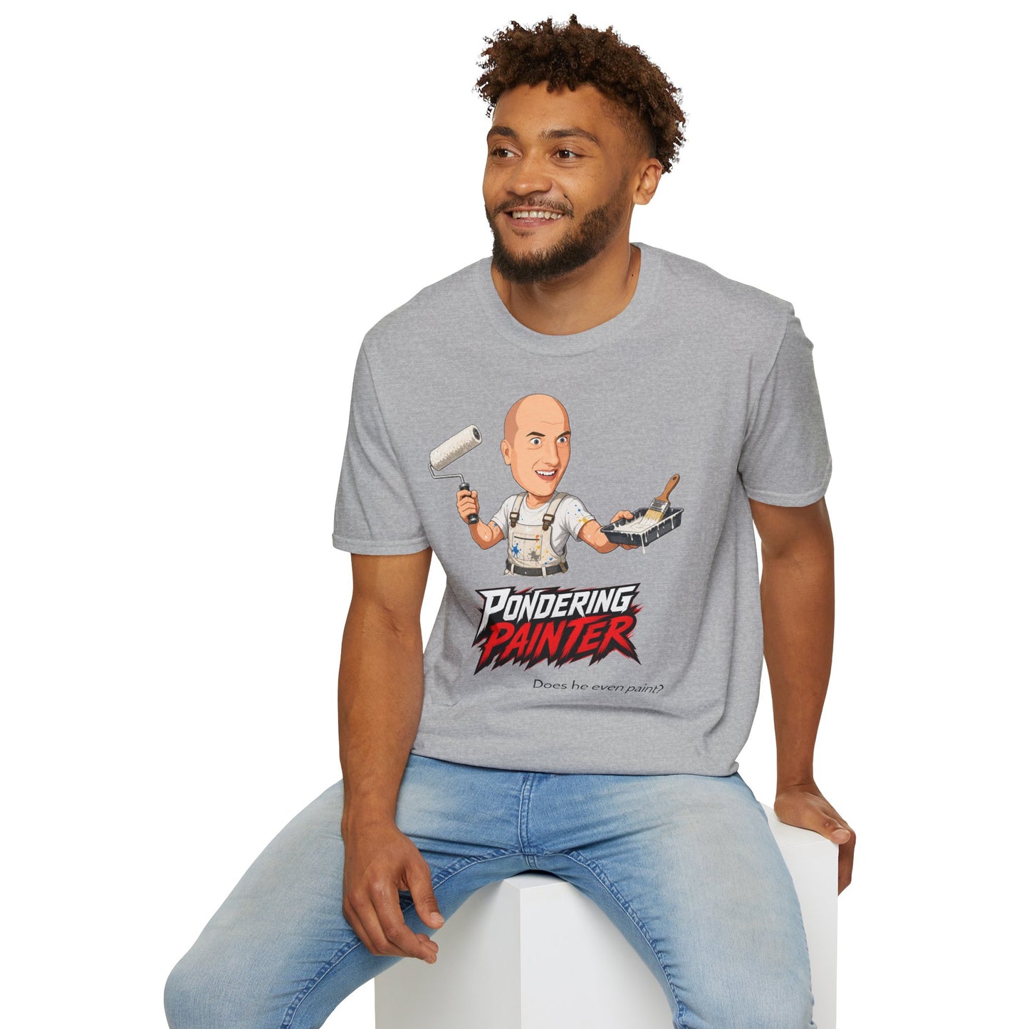 Pondering Painter actually painting T-Shirt