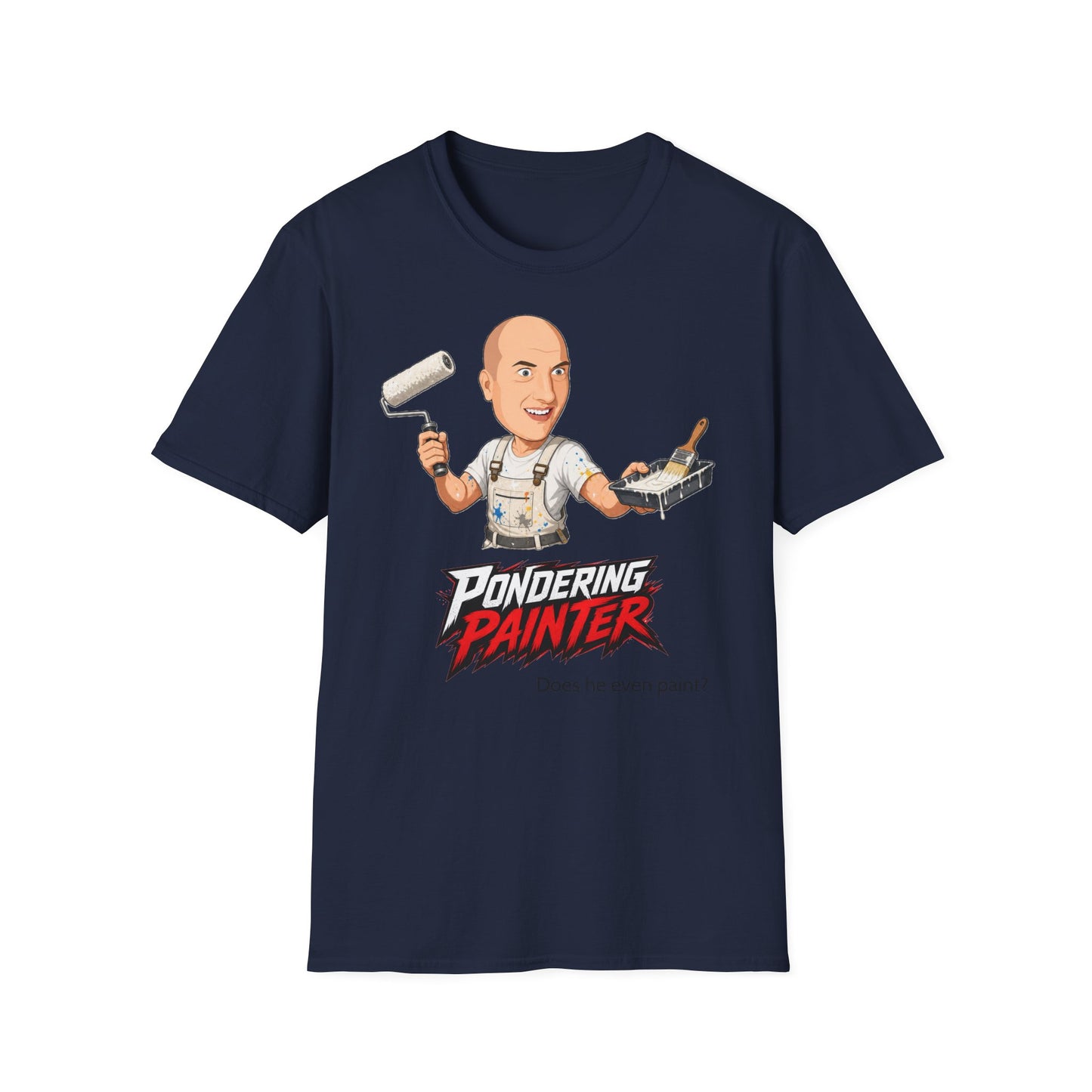 Pondering Painter actually painting T-Shirt