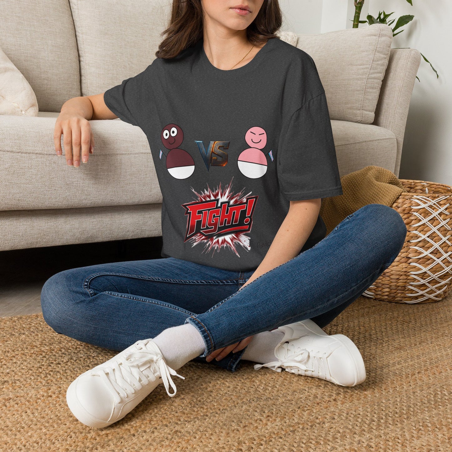 African Transgender Baby VS Chinese Transgender Baby FIGHT T-shirt