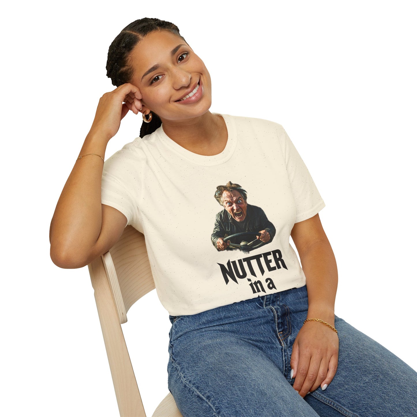 Nutter in a Corn Cutter T-Shirt
