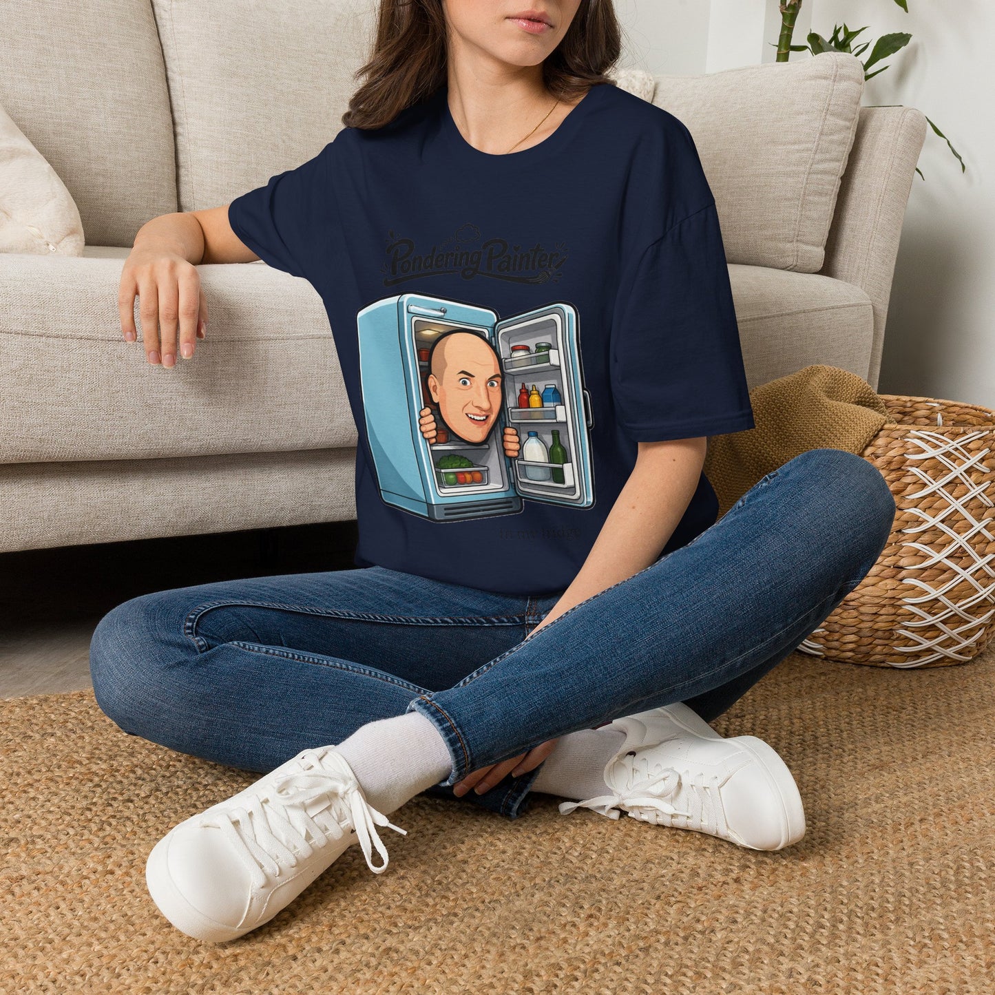Pondering Painter In my fridge T-Shirt