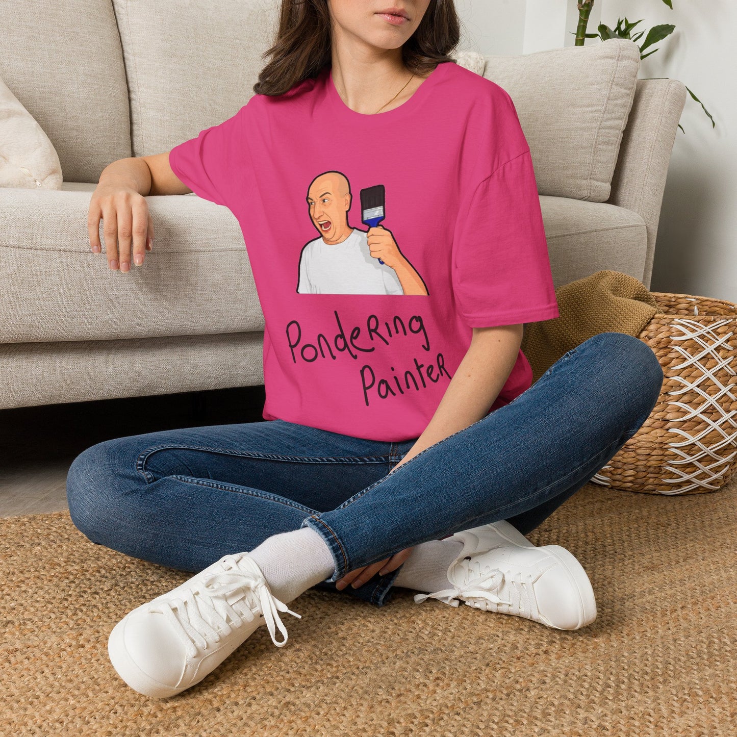 Pondering Painter T-Shirt