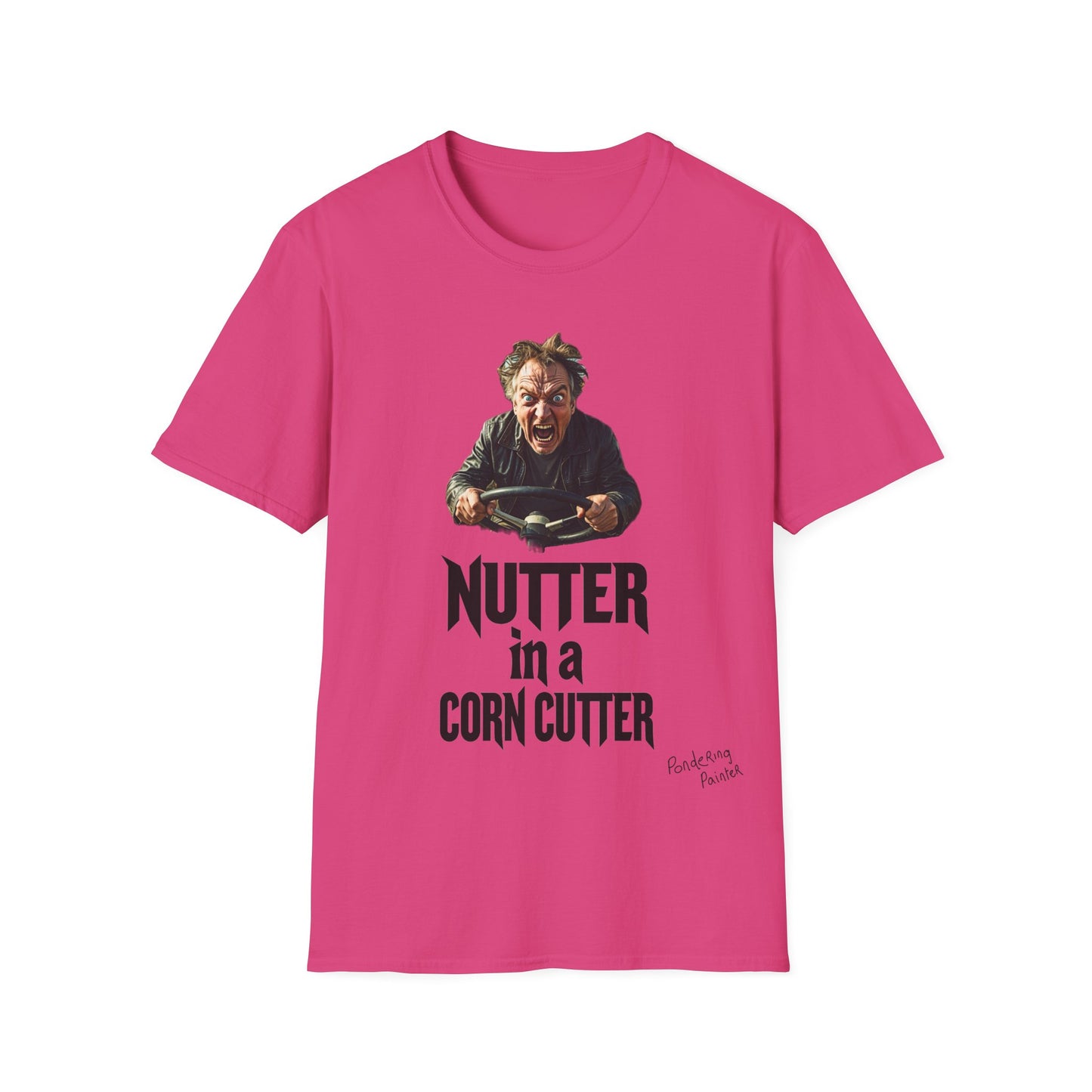 Nutter in a Corn Cutter T-Shirt