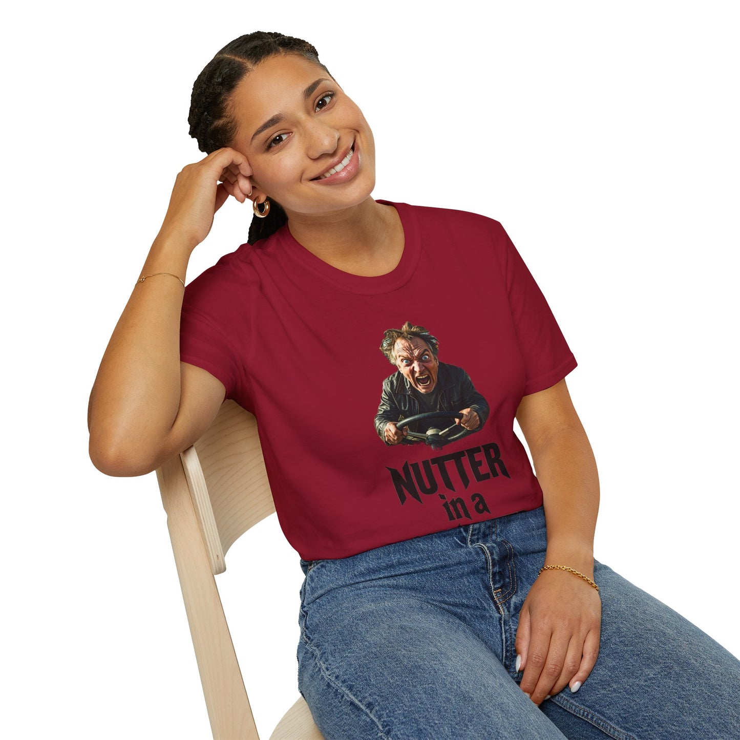 Nutter in a Corn Cutter T-Shirt