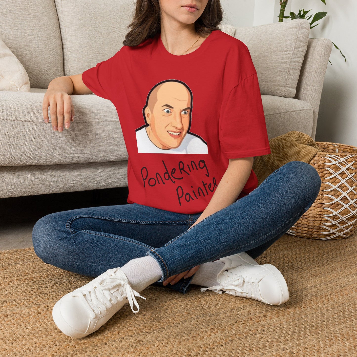 Pondering Painter T-Shirt