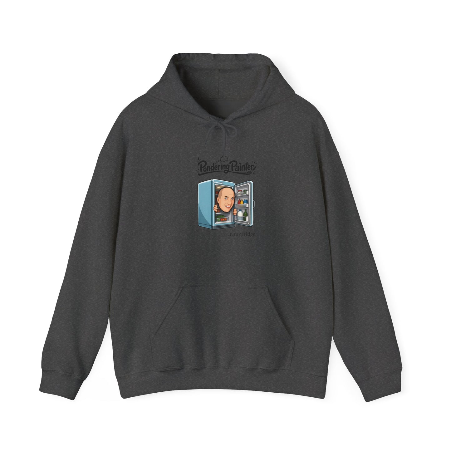 Pondering Painter In My Fridge Hoody