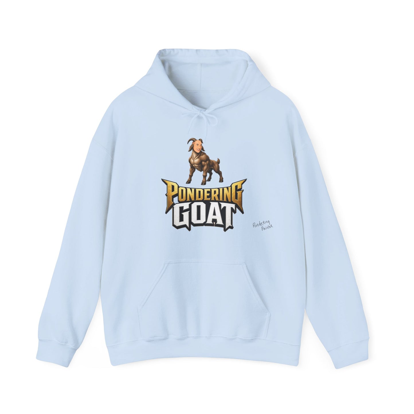 Pondering Goat Hoodie