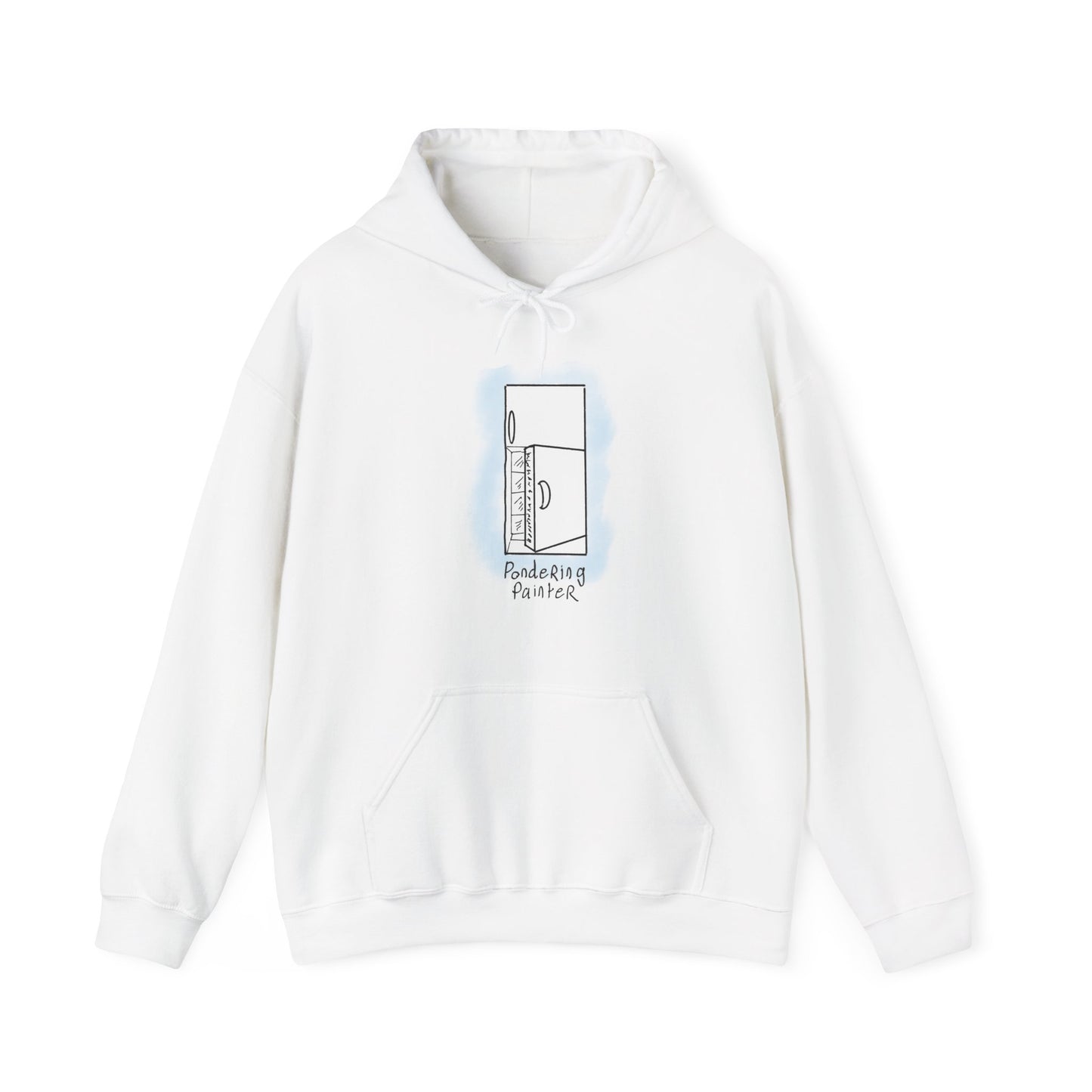 Pondering Painter Fridge Hoody