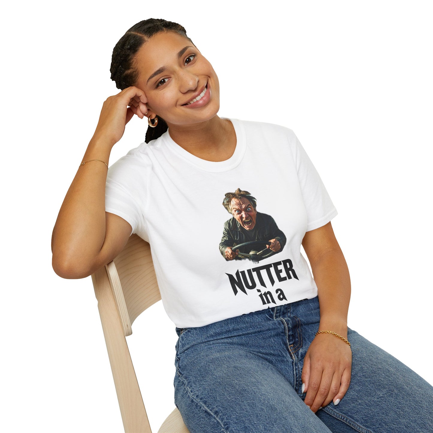 Nutter in a Corn Cutter T-Shirt
